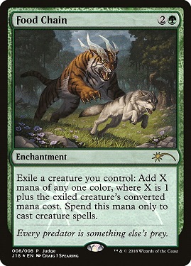 Food Chain Judge Rewards Promo 2018